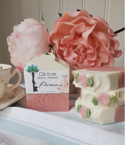 Savon Pivoine - Clé à vie